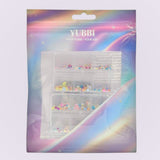 Nagel Glitter Art 2 Set Nr. 10 Confetti Time