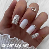 YUBBI Soft Gel Tips Short Square 550 Stuks