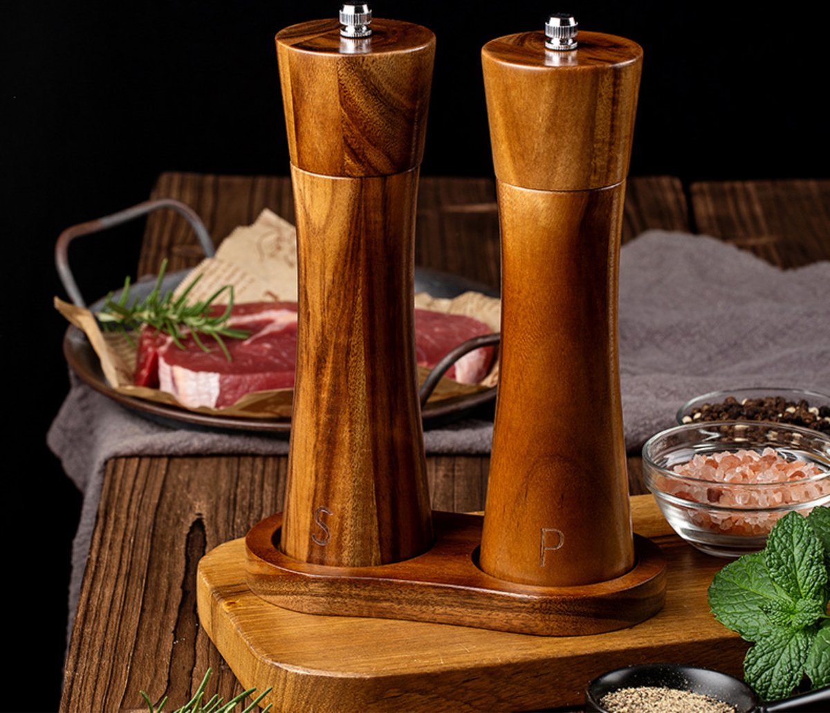 Peper- en Zoutmolen Smooth Bruin