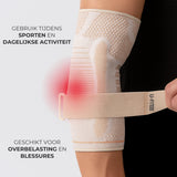 Elleboog Brace met Band 1 Stuk Beige