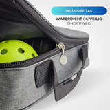 Pickleball Set met Ballen Blauw