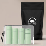 Reisflesjes met Etui Groen