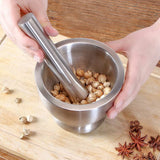 Vijzel met Stamper RVS Medium