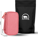 Kabel Organiser Tas Roze