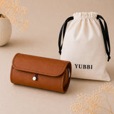 Make Up Tas met Borstelhouder Bruin