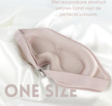 Satijnen 3D Slaapmasker met Geluidsdempende
