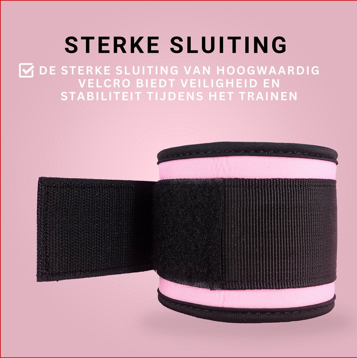 Ankle Straps Roze