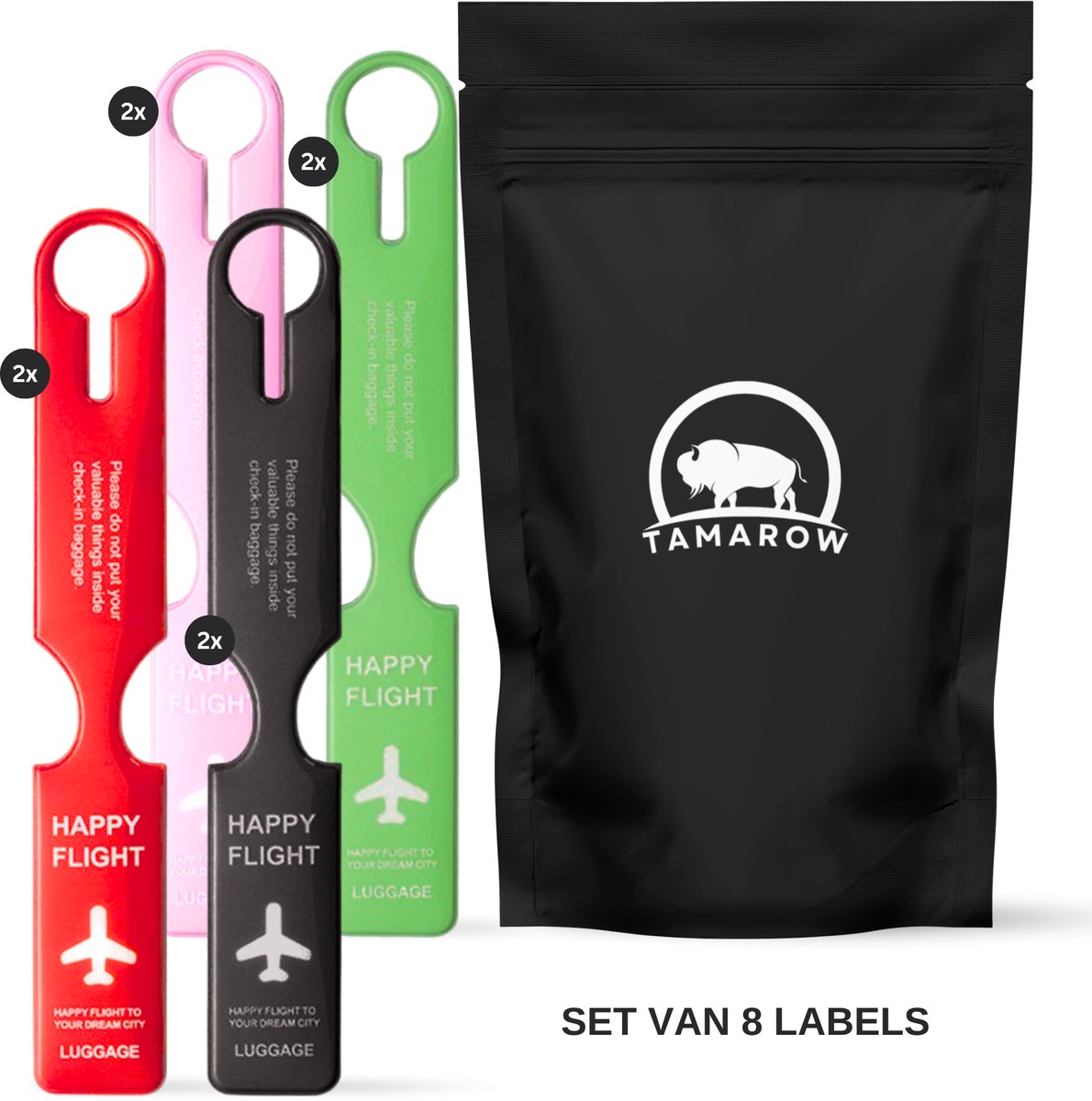 Bagage Labels PVC Waterproof