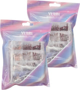 Nagel 3D Strikjes Glitter Set