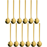 Theelepels 13cm Goud 12 Stuks