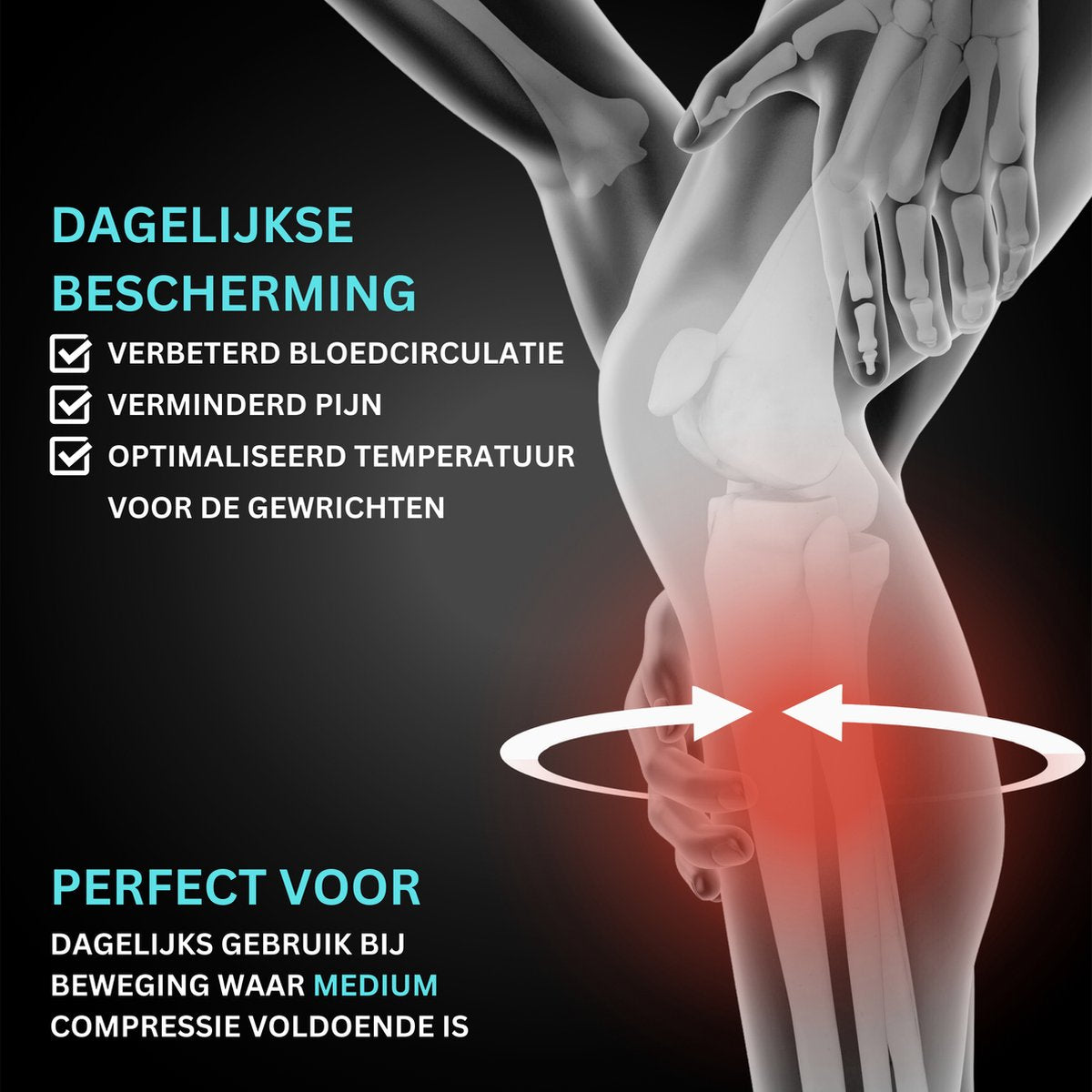 Been Compressie Brace 1 Stuk