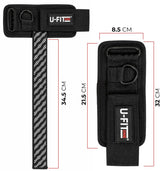 3 in 1 Lifting Straps Zwart