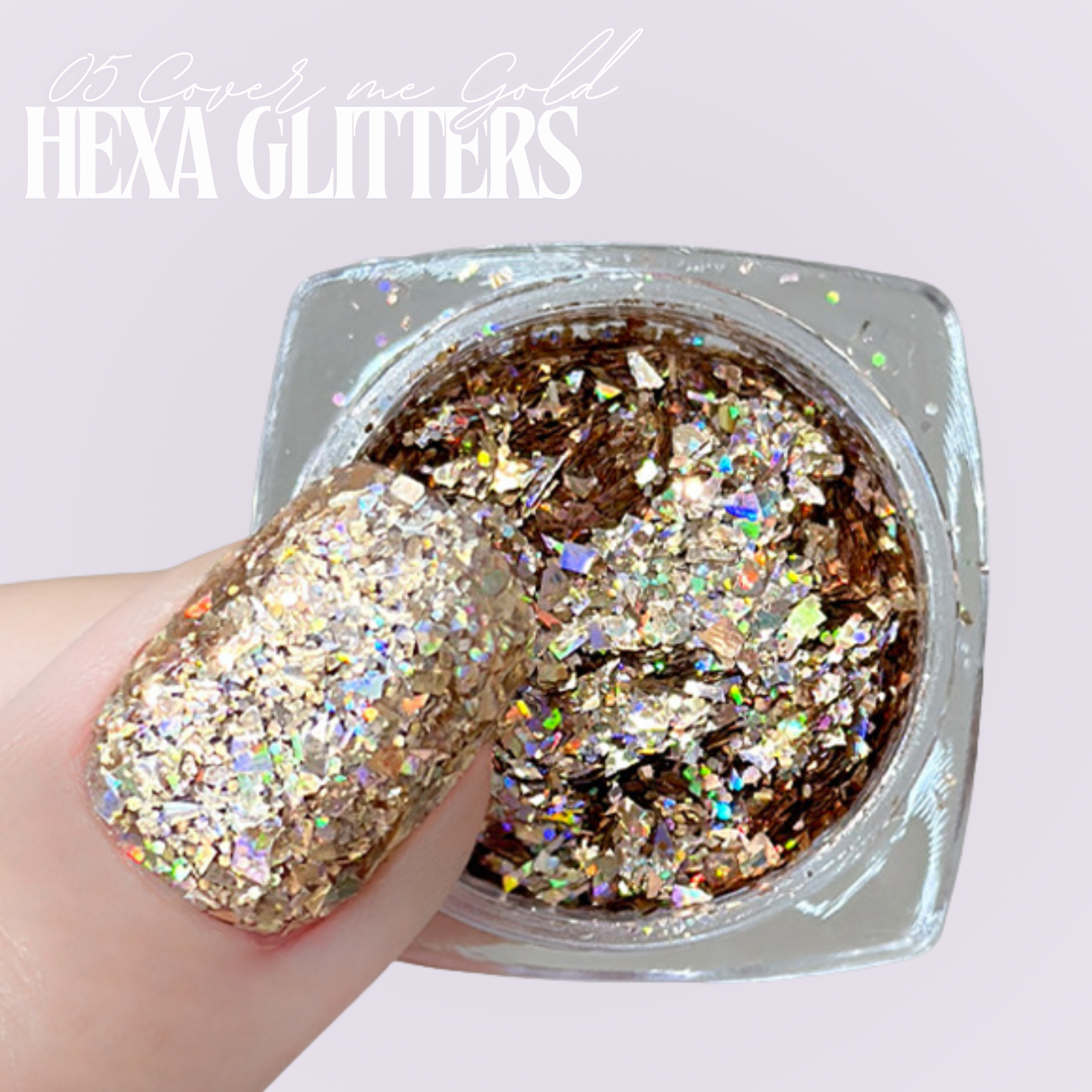 Hexa Glitter Set 12 Stuks