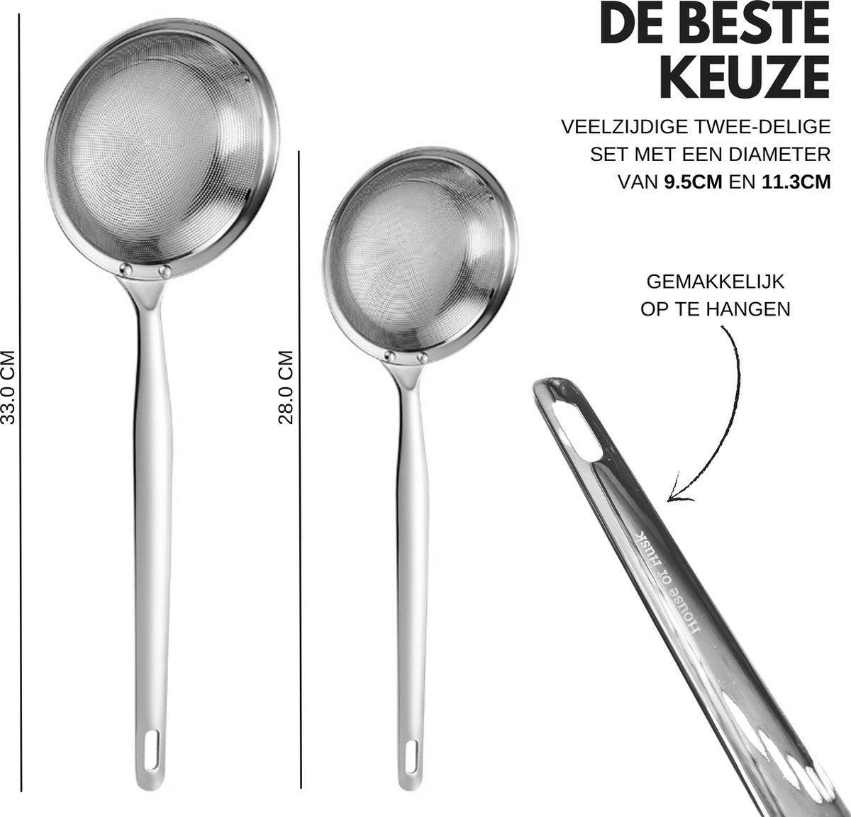 Schuimspaan Set