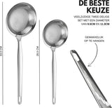Schuimspaan Set