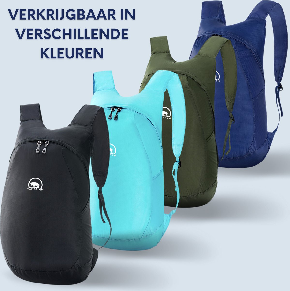 Opvouwbare Rugtas 14 Liter Zwart