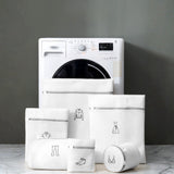 Waszakken set van 6 Wit