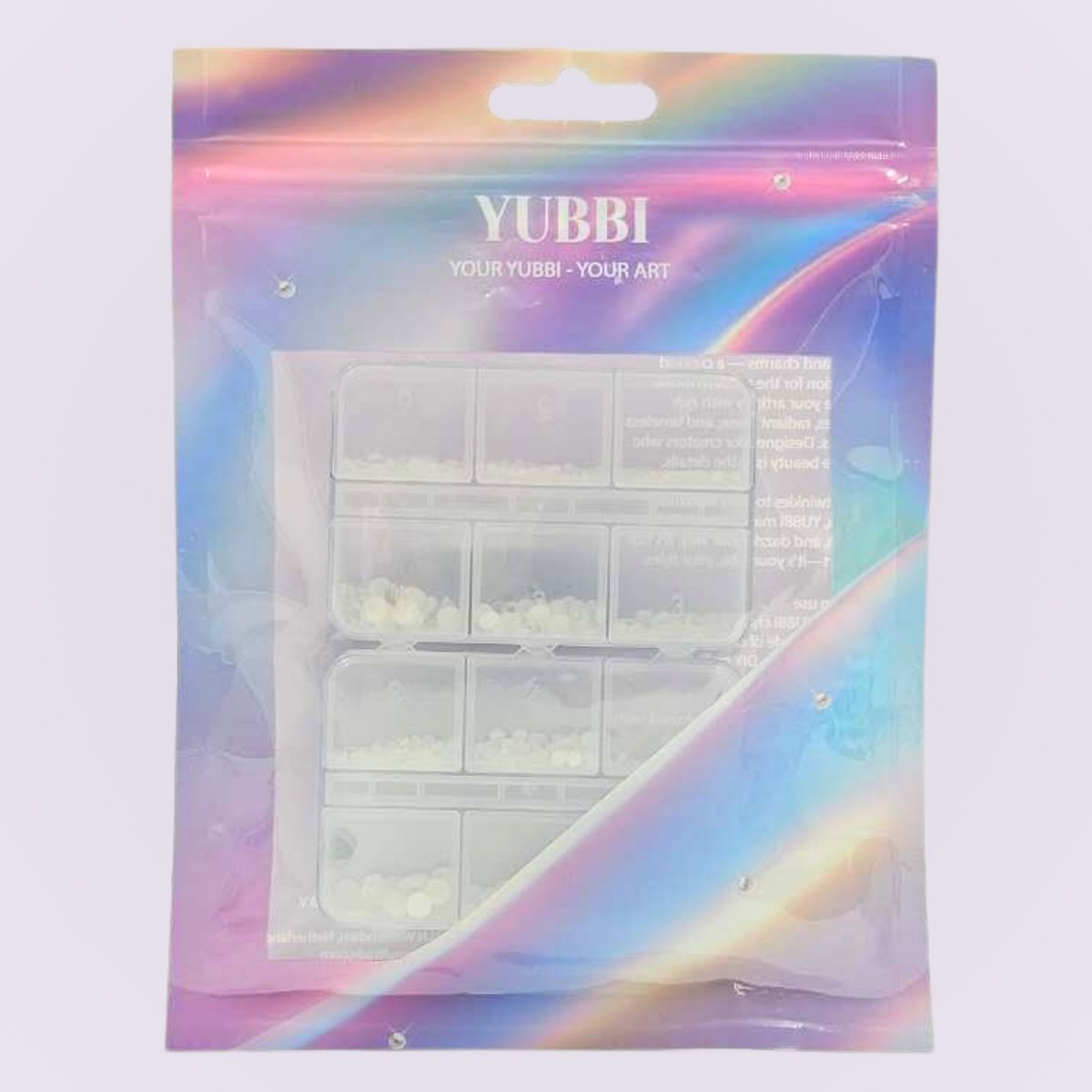 Nagel Glitter Art 2 Set Nr. 01 Snow White