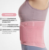Back Support - Rugbrace Roze