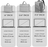 Laptop Rugzak 17.3 inch 31L Grijs