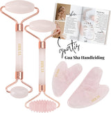 Gua Sha Set Rozenkwarts
