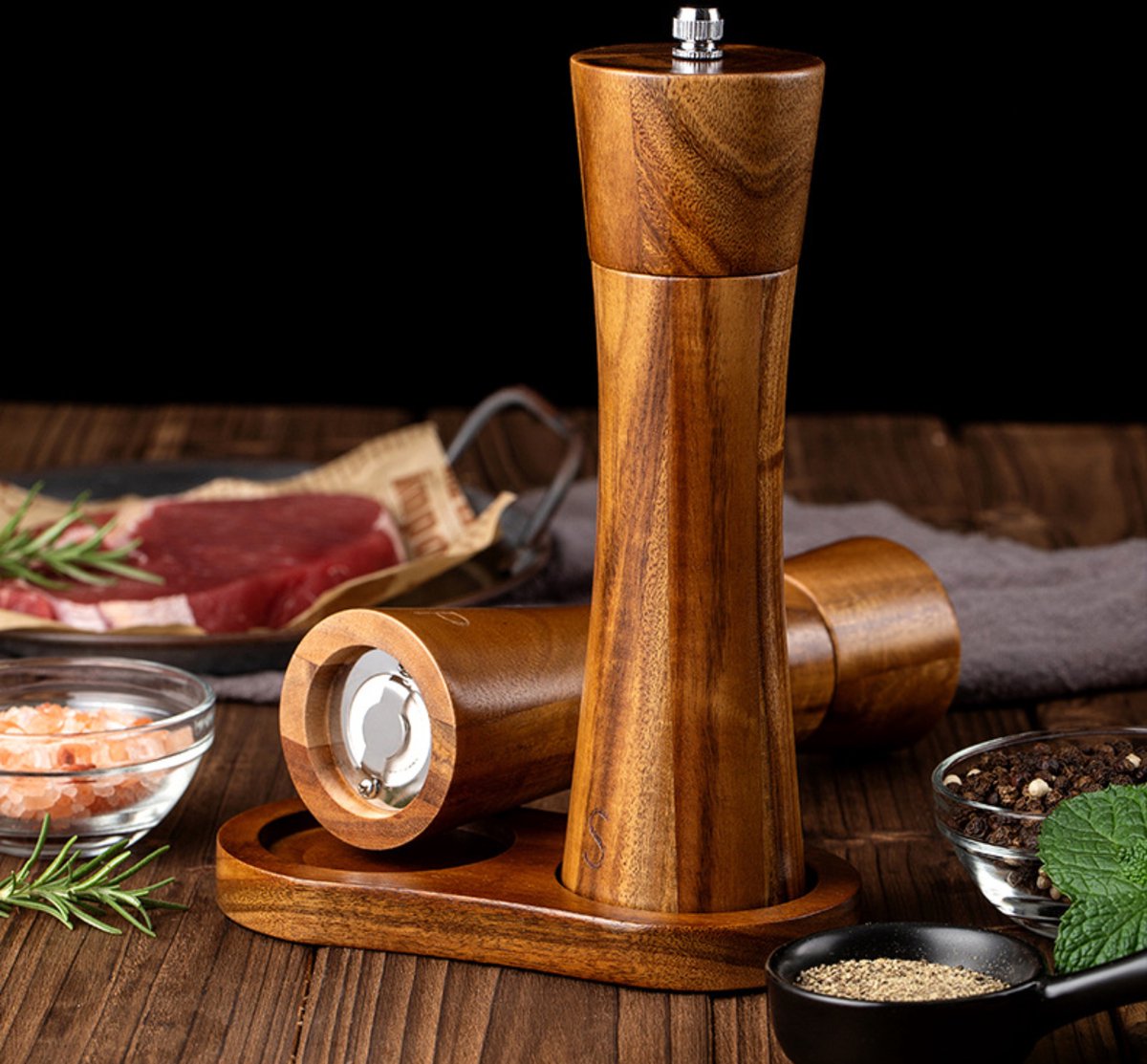 Peper- en Zoutmolen Smooth Bruin