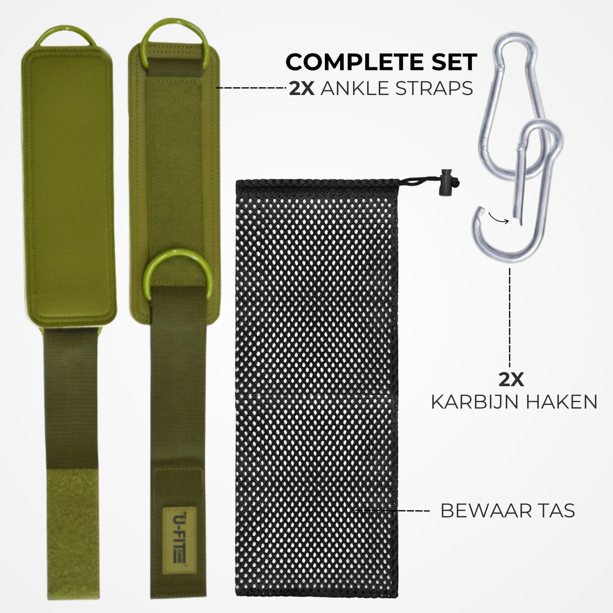 Ankle Straps Groen