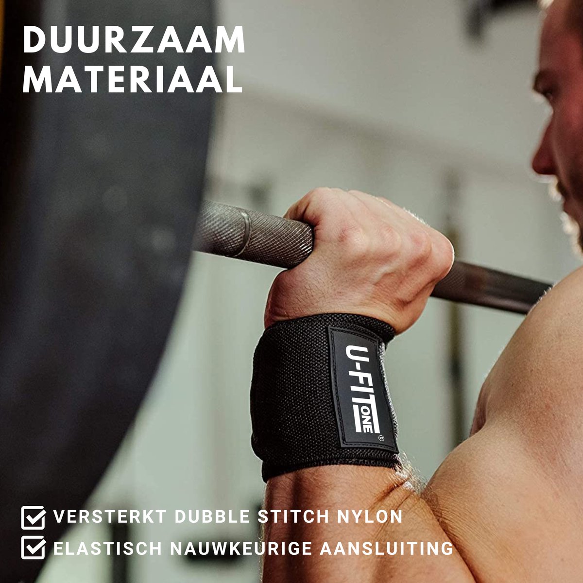 Wrist Wraps Zwart 1 Paar