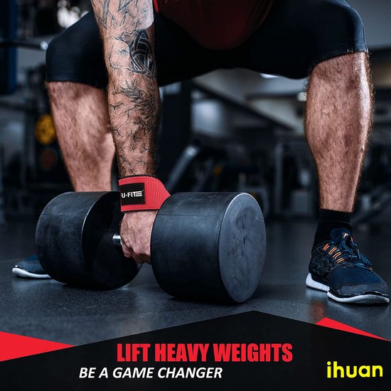 Lifting Straps Rood